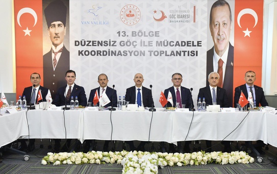 Düzensiz göçle mücadelede 13. Bölge Koordinasyon Toplantısı yapıldı