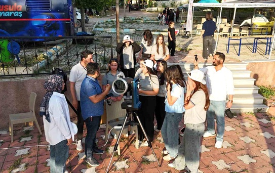 Ekinözü'nde astronomi ve gökyüzü gözlem şenliği düzenlendi