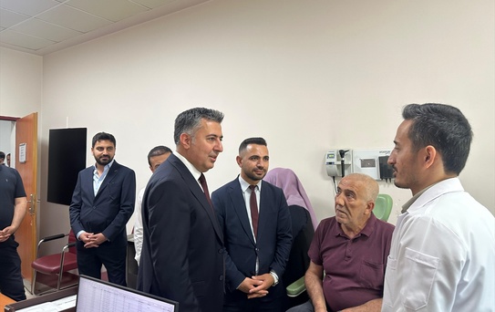 Sağlık Müdürü Kozluk'ta İncelemelerde Bulundu