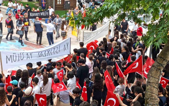 Menteşe'de milli mücadele ruhu yeniden canlandı