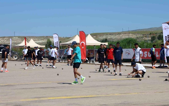 Bocce Volo Şampiyonası Gülşehir'de Başladı