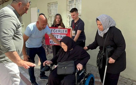 Hayrabolu'dan Engellilere Yardım