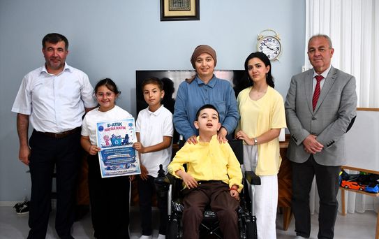 E-Atık Kampanyası ile Tekerlekli Sandalye Temini