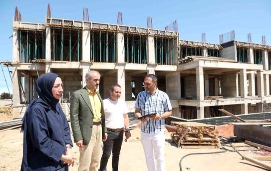 Çayırova'da yapımı süren meslek lisesi eğitim altyapısını güçlendirecek