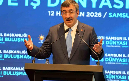 Cumhurbaşkanı Yardımcısı Cevdet Yılmaz, Samsun'da konuştu: 'Her türlü riske karşı ülkemizi hazırlıyoruz'