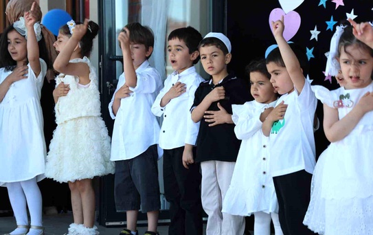 Mescid-i Aksa Kur'an Kursu'nda Mezuniyet Coşkusu