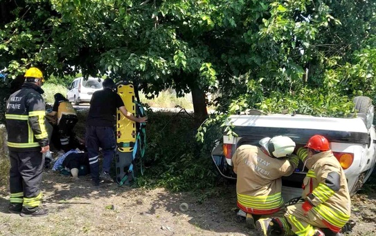 Hatay'da Ters Dönme Kazası: 3 Yaralı