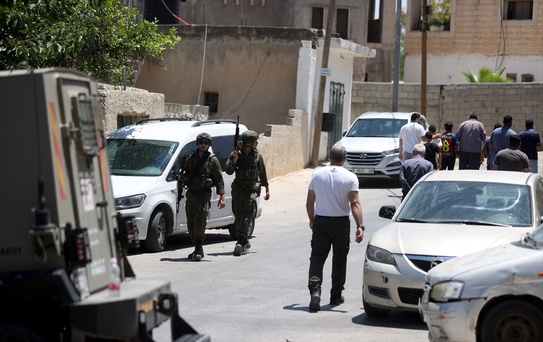 Ramallah'ta İsrail Saldırısı: 4 Filistinli Yaralı