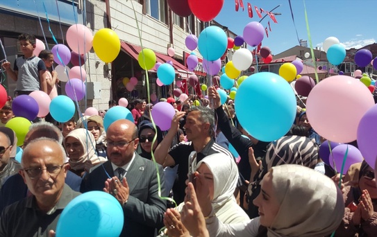 Eymen Kayra için Balonlar Gökyüzüne Uçtu