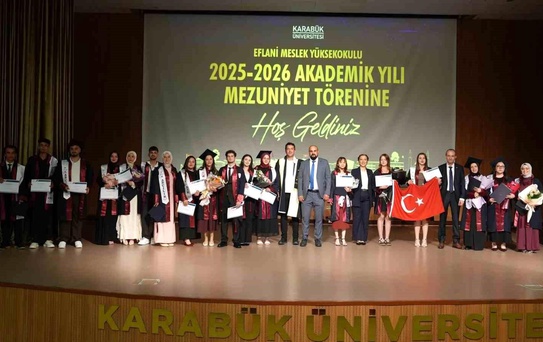 KBÜ Mezuniyet Törenleri Coşkuyla Gerçekleşti