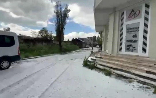 Kars'ta Doluyla Kış Sırası