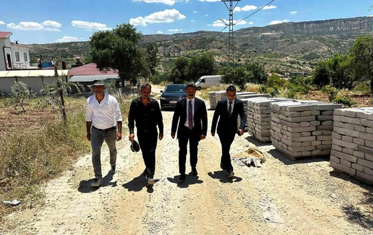Kaymakam Aslan Deprem Konutlarını İnceledi