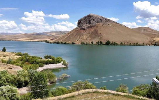 Erzincan'da Baraj ve Göletler Dolu