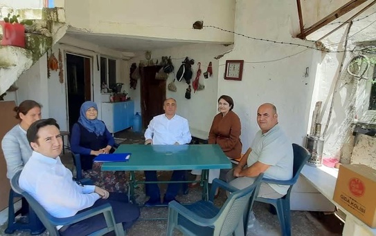 Yatağan Kaymakamı Yukarıyayla'yı Ziyaret Etti