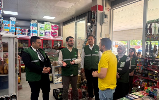 Bağımlılıkla Mücadele İçin Esnaf Ziyareti