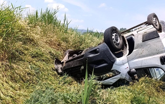 Baklan'da Kargo Sürücüsü Kaza Sonucu Hayatını Kaybetti