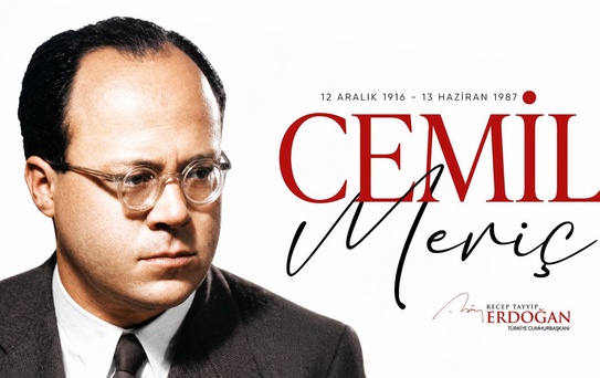 Erdoğan'dan Cemil Meriç anma mesajı