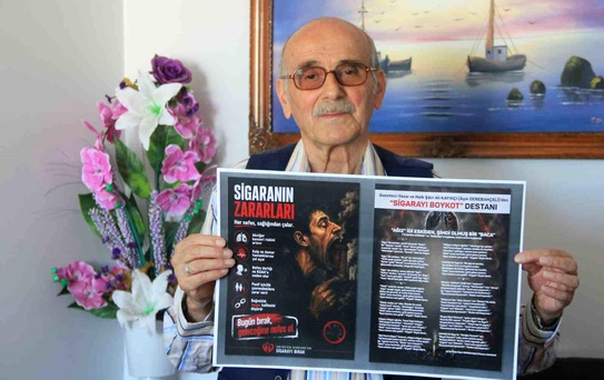 Ali Kayıkçı'dan Sigara Bağımlılığına Dikkat Çeken Destan
