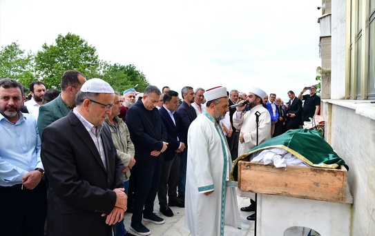 Müezzin Mustafa Gedikli, Trabzon'da Defnedildi