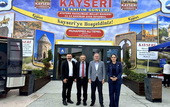 Başkan Özdoğan: 'Hacılar'ımızın değerlerine İstanbul'da yoğun ilgi gösterildi'