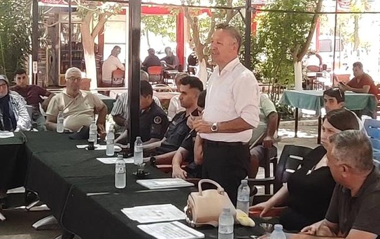 Didim'de üreticilere bitki ve hayvan sağlığı eğitimi verildi