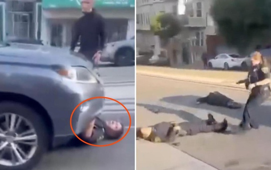 Film sahnelerini aratmayan kaza: Kovalamaca sırasında otomobilin çarptığı hırsız öldü, iki polis yaralandı