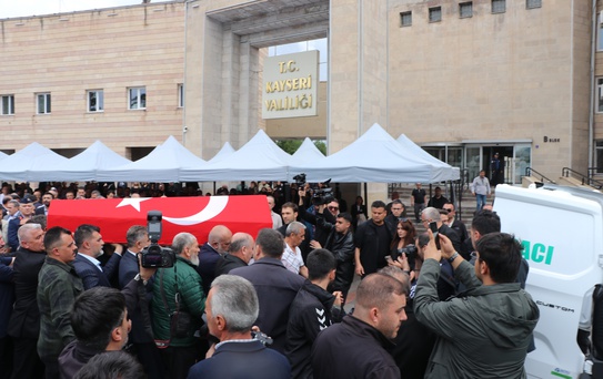 Kayseri'de Vali Yardımcısı Esmer İçin Tören Düzenlendi