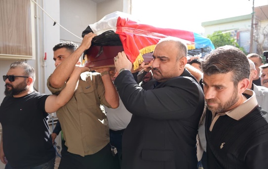 Seman Kenan Ağa Kerkük'te toprağa verildi