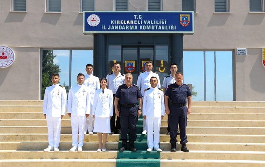 Demirköy Komutanından Jandarma Ziyareti
