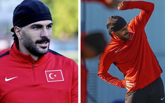 Sır gibi saklıyordu! Eren Elmalı yeni saç stiliyle sahaya çıktı