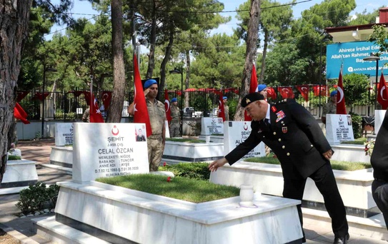 Antalya’da Jandarma’nın 187. Yılında Şehitler Anıldı
