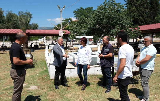 Buharkent'te Gençlik Parkı yenileniyor