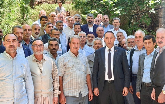 Dinç, Çermik'te Vatandaşlarla Buluştu
