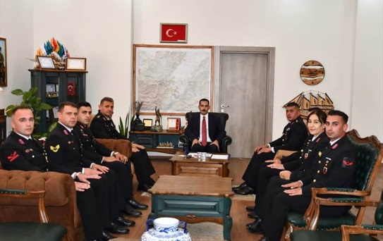 Kaymakam Soylu Jandarma'nın Kuruluş Yıl Dönümünü Kutladı