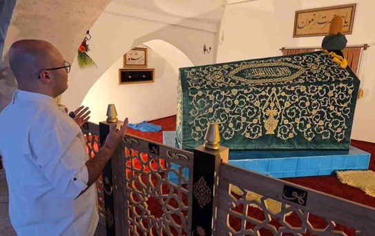 Ergun Çelebi Hazretleri'nin Kabri Yenilendi