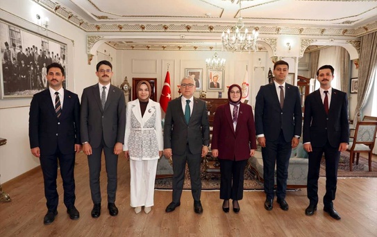 Vali Şimşek, Kaymakamları Kabul Etti
