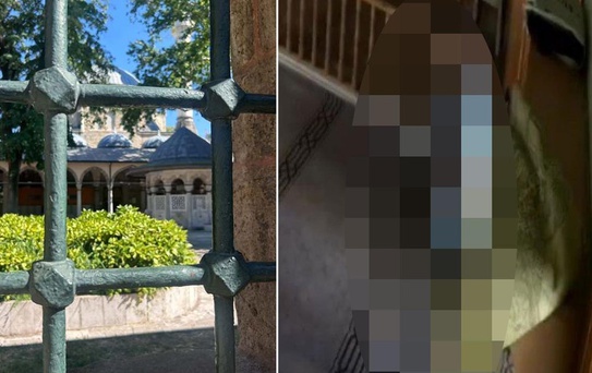 Tarihi camide ilişki rezaleti: Fantezi olsun diye yaptık