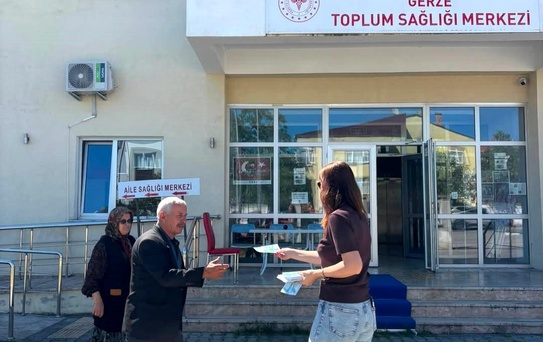 Gerze'de Sağlık Bilgilendirme Etkinliği