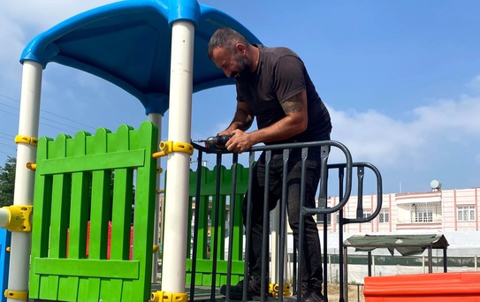Akdeniz'de parklar yaz sezonuna hazırlanıyor