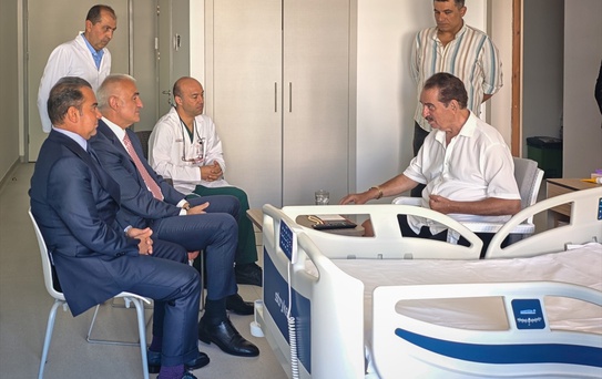 Bakan Ersoy, İbrahim Tatlıses'i Ziyaret Etti