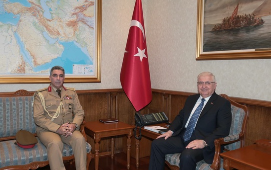 Bakan Güler, Irak Askeri Ataşesi ile Görüştü