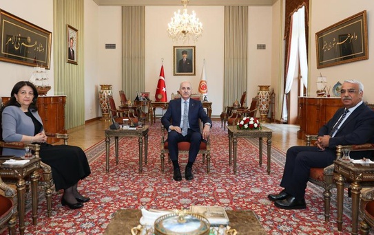 DEM Parti İmralı Heyeti, Kurtulmuş ile görüştü: Yasal düzenlemeler konuşuldu
