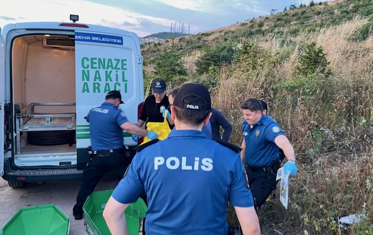 Gebze'de Ormanlık Alanda Erkek Cesedi Bulundu