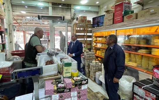 Vali Polat'tan Esnafa Ziyaret