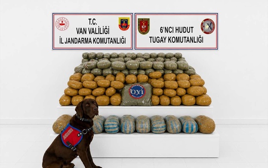 Van'da 291 Kilogram Esrar Ele Geçirildi
