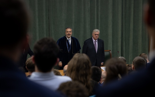 Hakan Fidan'a MGIMO'dan Fahri Doktora