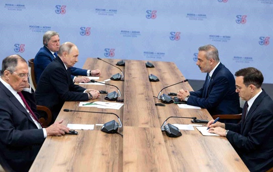 Hakan Fidan Putin ile Görüştü