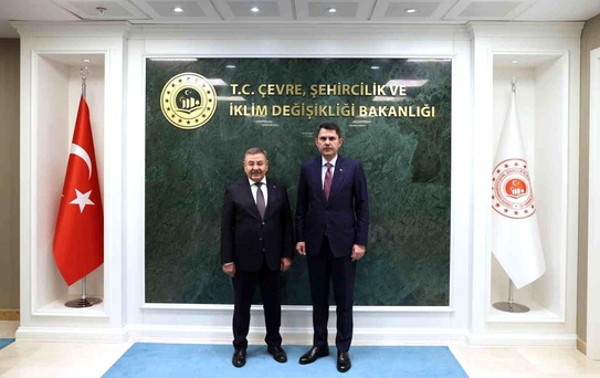 Bakan Kurum, Haymana ve Gölbaşı Belediye başkanlarını kabul etti