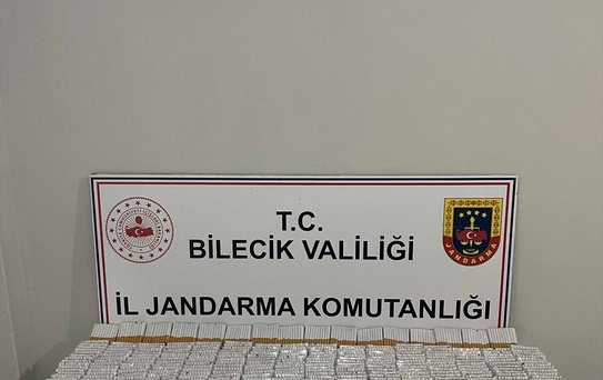 Bilecik'te 9 Bin Makaron Ele Geçirildi