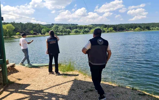 Pelitözü Gölet'inde Su Ürünleri Denetimi